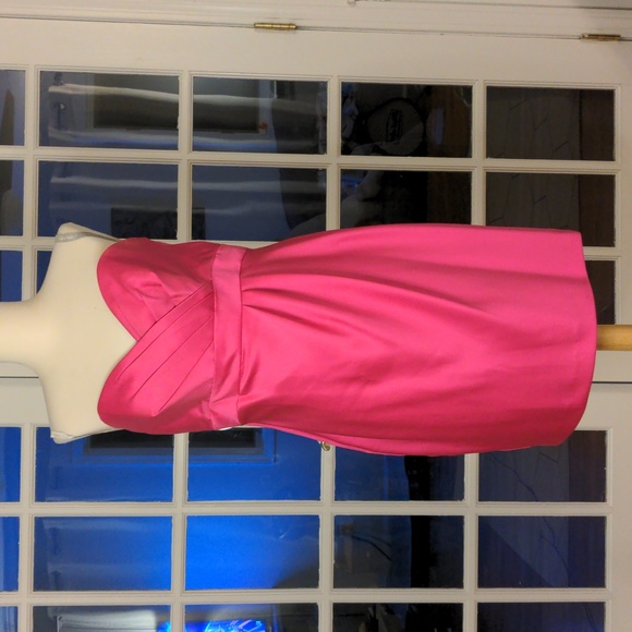 Alfred Angelo Dresses & Skirts - Alfred Angelo Barbie Pink Strapless dress size 10